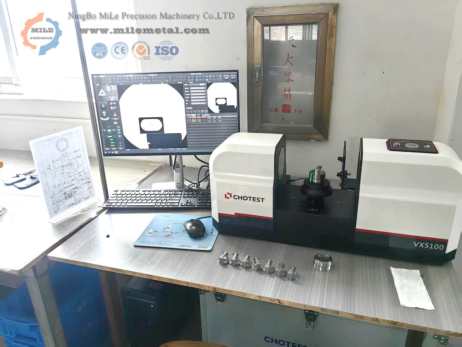 CMM Inspection for CNC Machined Parts: Process, Reports and Quality Control 11 Dimensional inspection of a brass gear CNC machined component