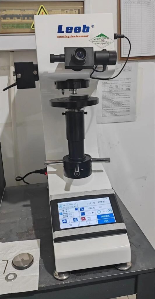 Hardness Conversion Chart: HV, HRC, HB & HRB 8 Vickers hardness tester measurement for precision metal parts