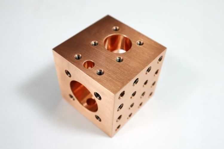 application of copper cnc machining parts