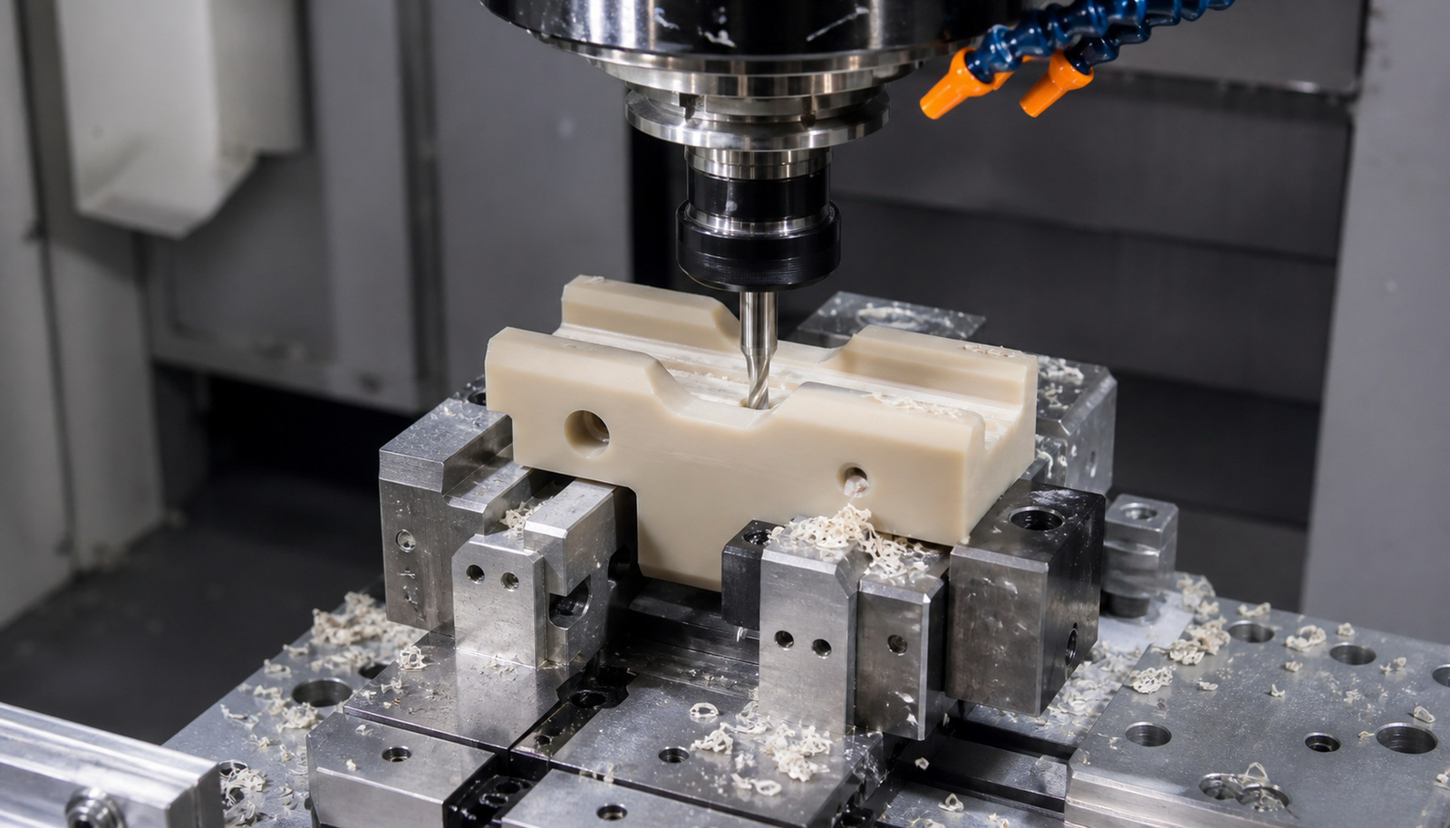 Quality inspection of CNC milled aluminum parts