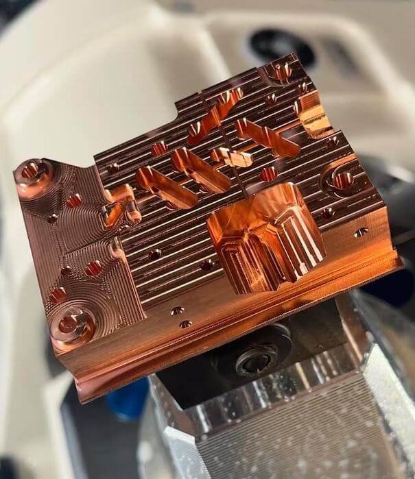 Copper Brass and Bronze Grades and CNC Machining Guide 13 Copper forging and nickel plating surface finish