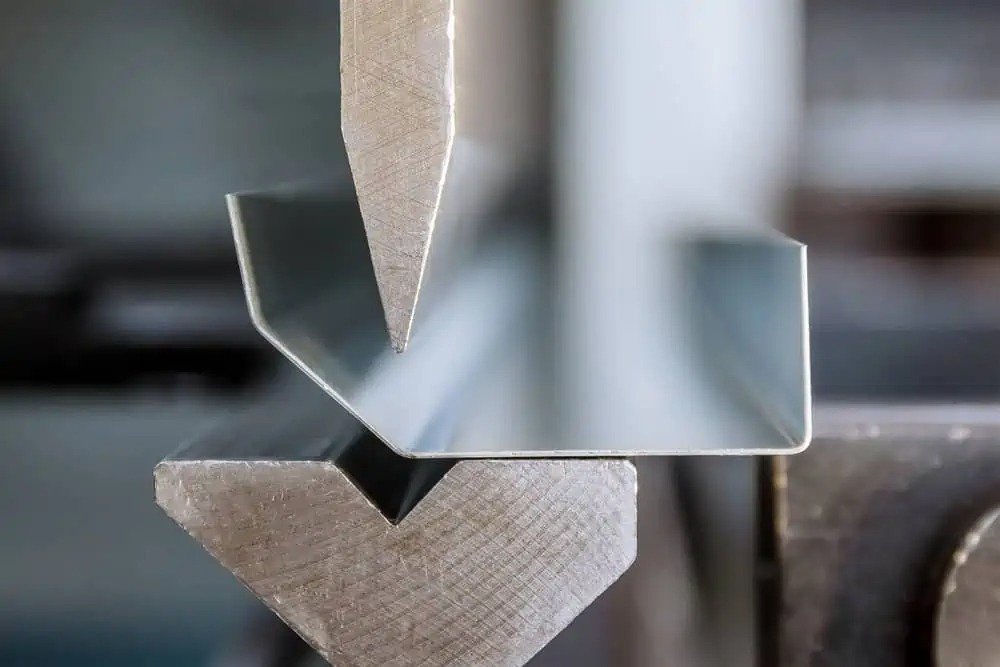Engineering drawing for sheet metal fabrication with dimensions and tolerances