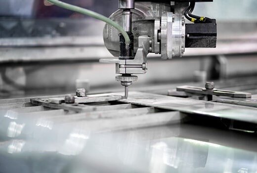 Engineering drawing defining sheet metal thickness and gauge information