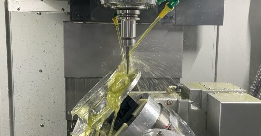 Stainless Steel Grades Types and Machining Guide for CNC Parts 7 Stainless steel CNC machining with coolant and rigid fixturing