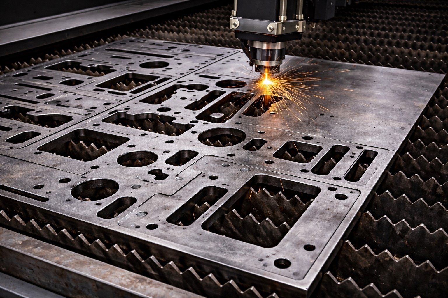 Laser Marking vs Engraving vs Etching: A Practical Guide for CNC Parts 11 Engineering drawing showing dimensions and part marking notes for CNC manufacturing