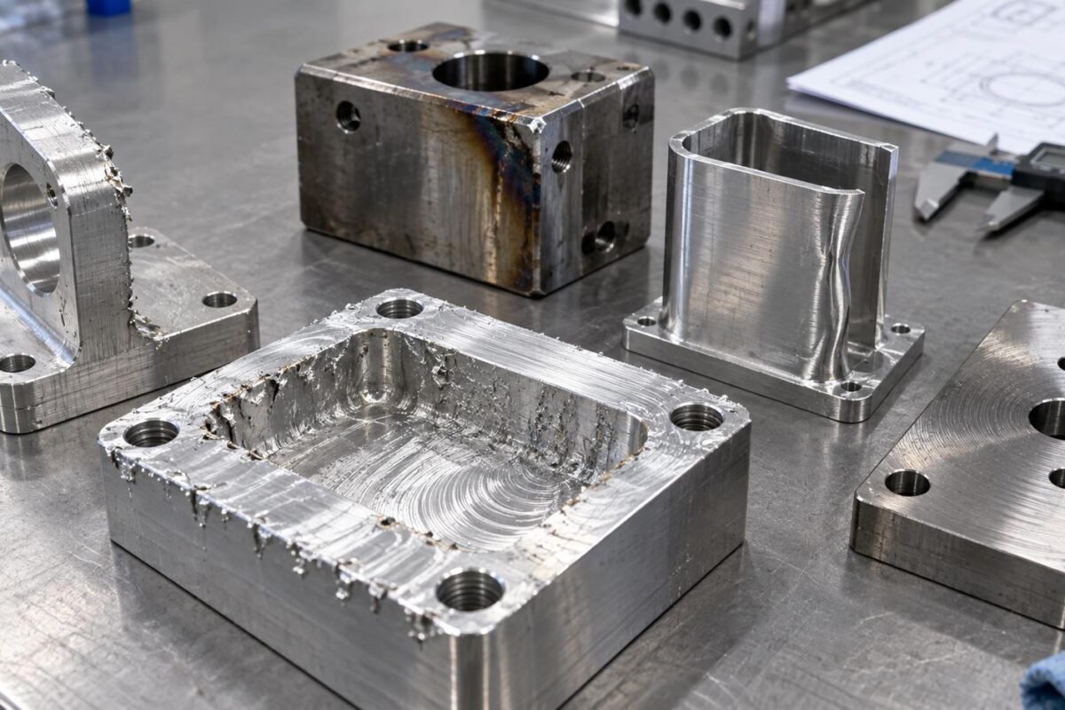 8 Major CNC Machining Defects Analysis: Causes, Solutions and Prevention 6 cnc machining defects overview