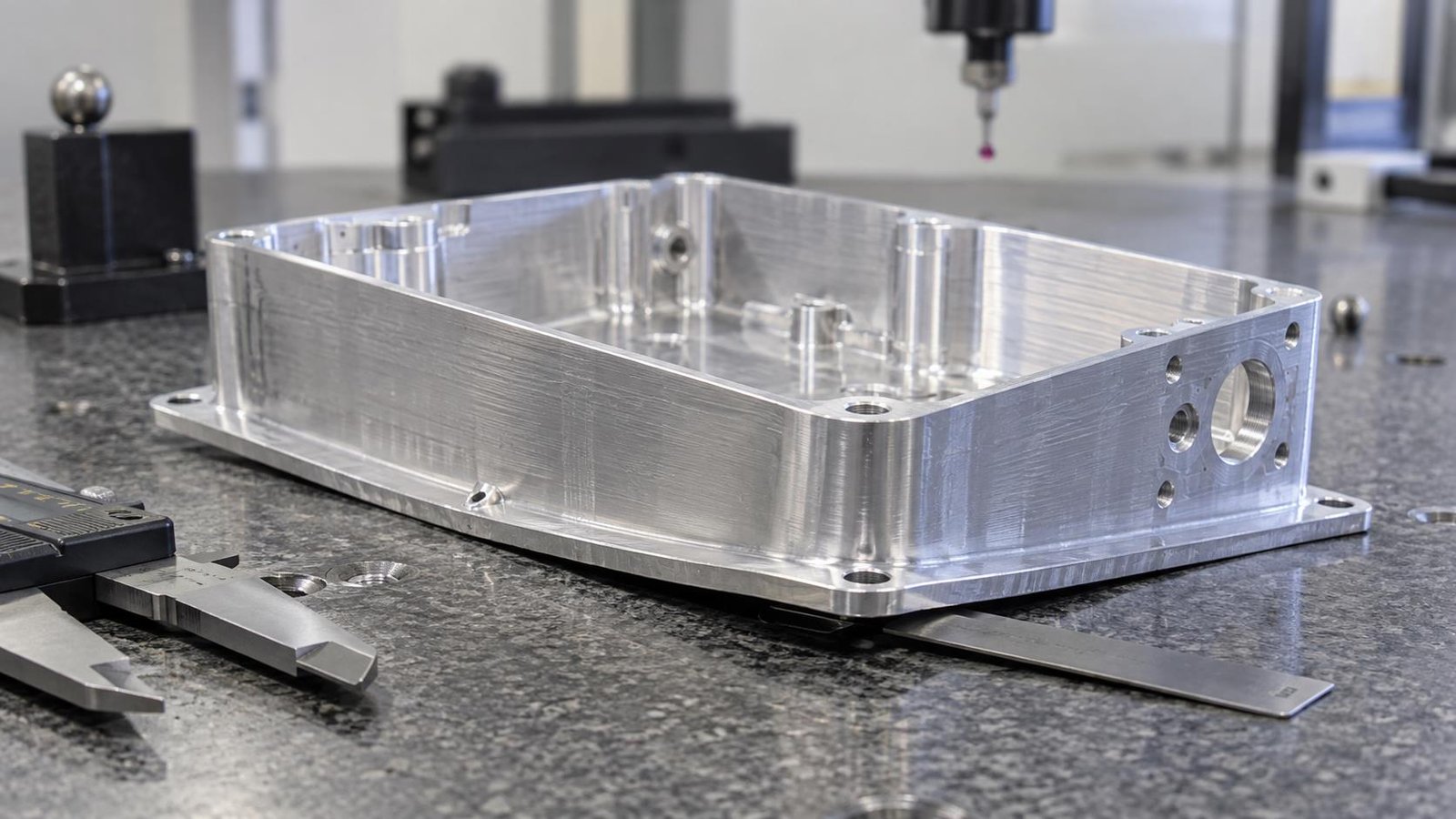 8 Major CNC Machining Defects Analysis: Causes, Solutions and Prevention 10 Thin wall CNC machined aluminum housing checked for warping and dimensional accuracy