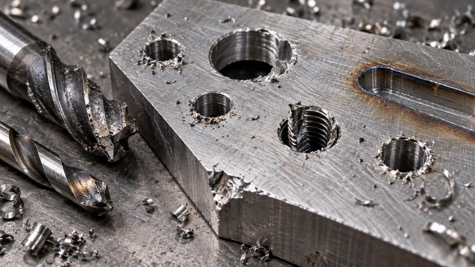 8 Major CNC Machining Defects Analysis: Causes, Solutions and Prevention 9 CNC hole defects burrs heat marks and tool wear evidence